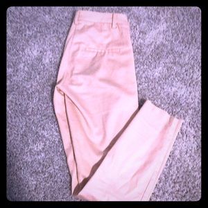 Light pink work pants
